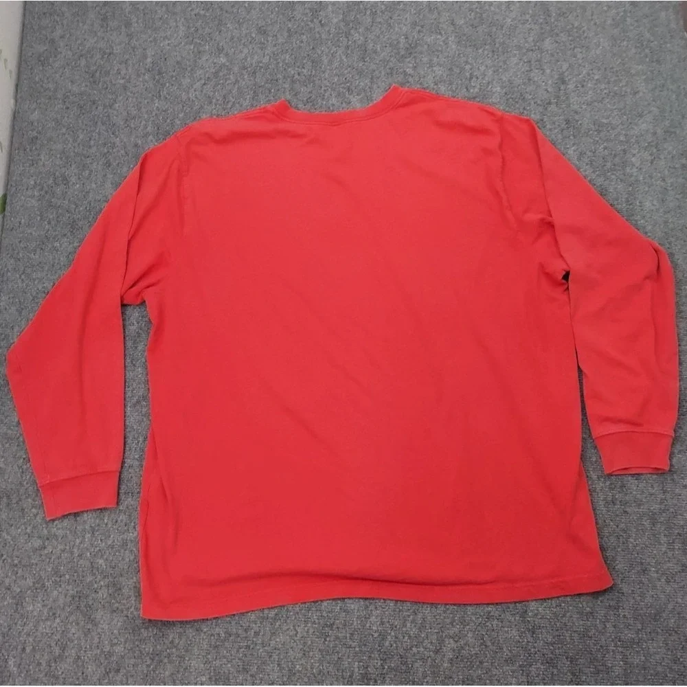 Lot of 2 Carhartt Shirt Mens 2XL Red Brown Long Sleeve Force Loose Relaxed READ